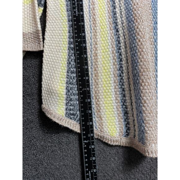 Tribekka 44 Knit Sweater Womens Size XL Multicolor 3/4 Sleeves Pull-over Striped - Picture 6 of 7